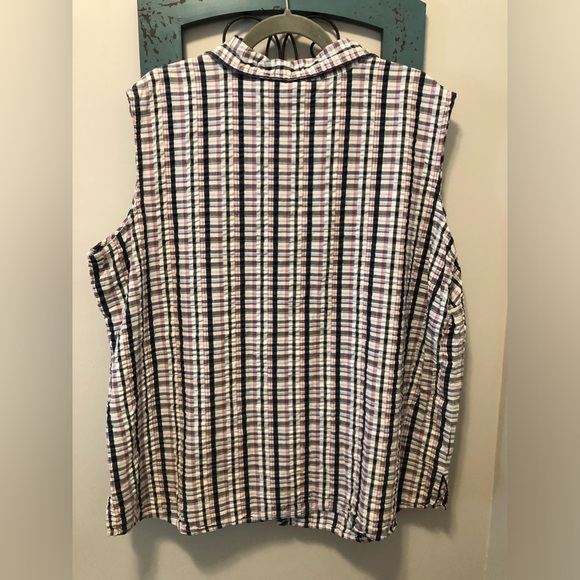 Vintage Looney Tunes Tweety Bird and Sylvester Embroidered Sleeveless Shirt - Picture 2 of 6